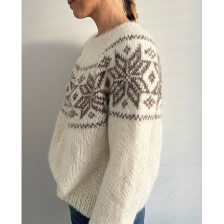 Coco Amour Knitwear Nordic Snowflake Sweater Chunky Strickset