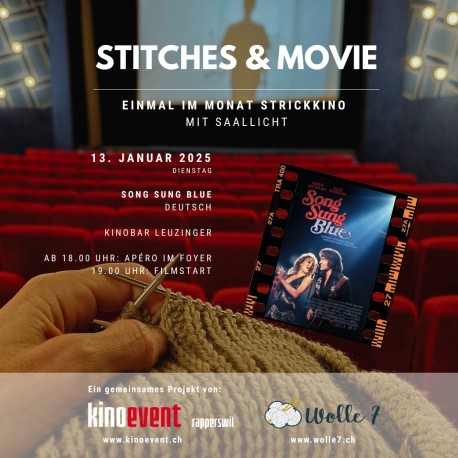 Stitches & Movie - Strickkino 13. Januar