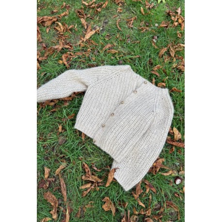 Majo Garn Roxane Cardigan Strickset