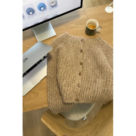 Majo Garn Roxane Cardigan Strickset