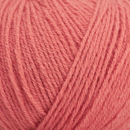 Knitting for Olive Merino Watermelon Red Detail