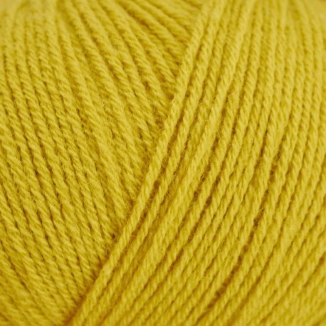 Knitting for Olive Merino Umami Yellow Detail