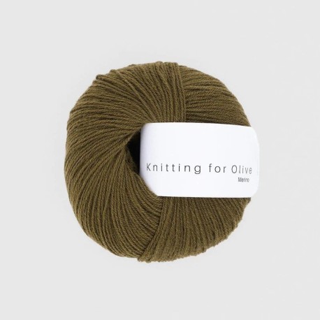 Knitting for Olive Merino Green Ocher