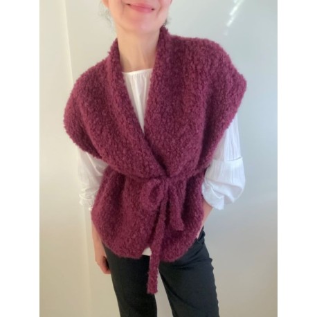 Lotilda Fluffy Marta Vest Strickset