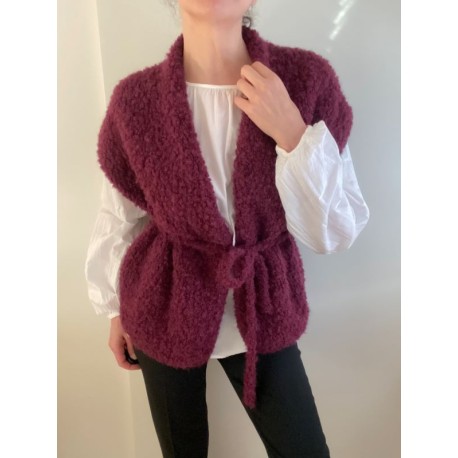Lotilda Fluffy Marta Vest Strickset