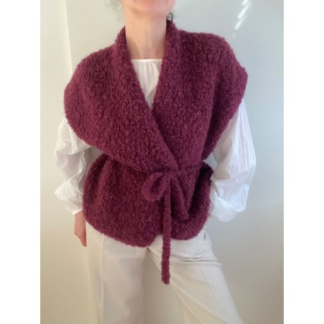 Lotilda Fluffy Marta Vest Strickset