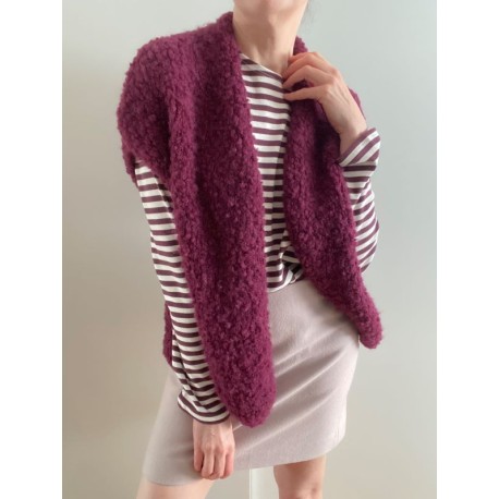 Lotilda Fluffy Marta Vest Strickset