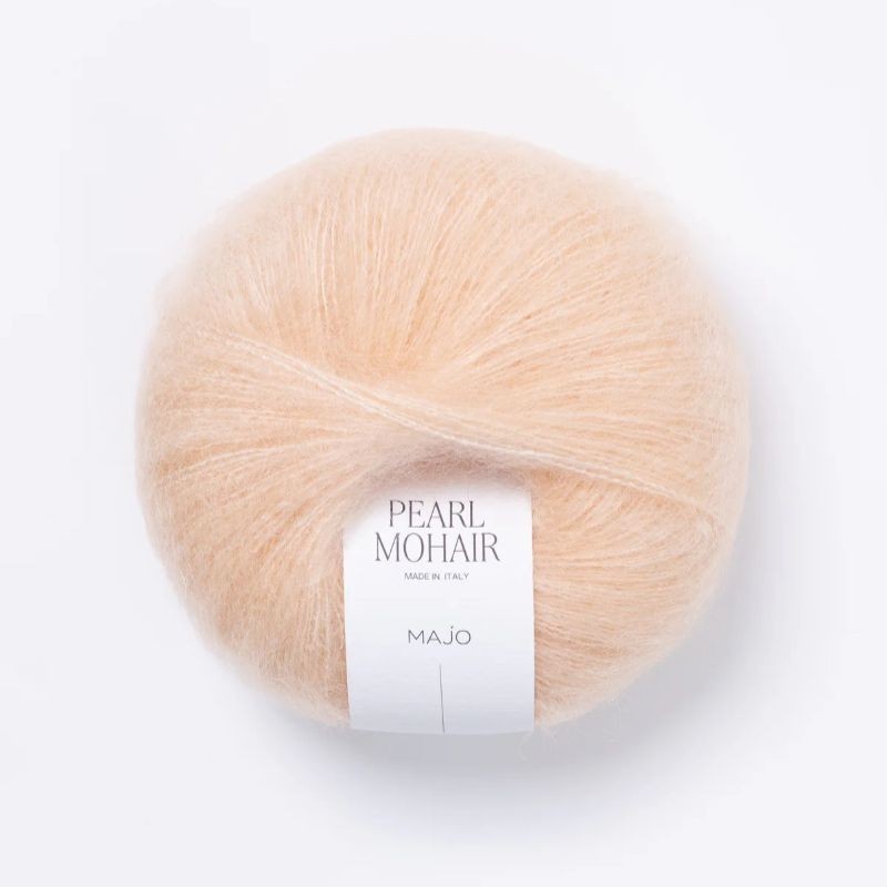 Majo Pearl Mohair Peach 311