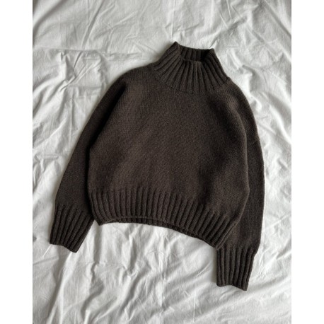 Petite Knit Hannah Sweater O-Neck Wollpaket