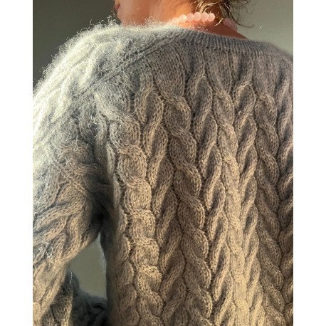 Popknit Let's Twist Again Cardigan Wollpaket