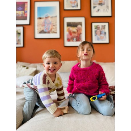 Kolibri by Johanna Hilma Sweater Junior Wollpaket