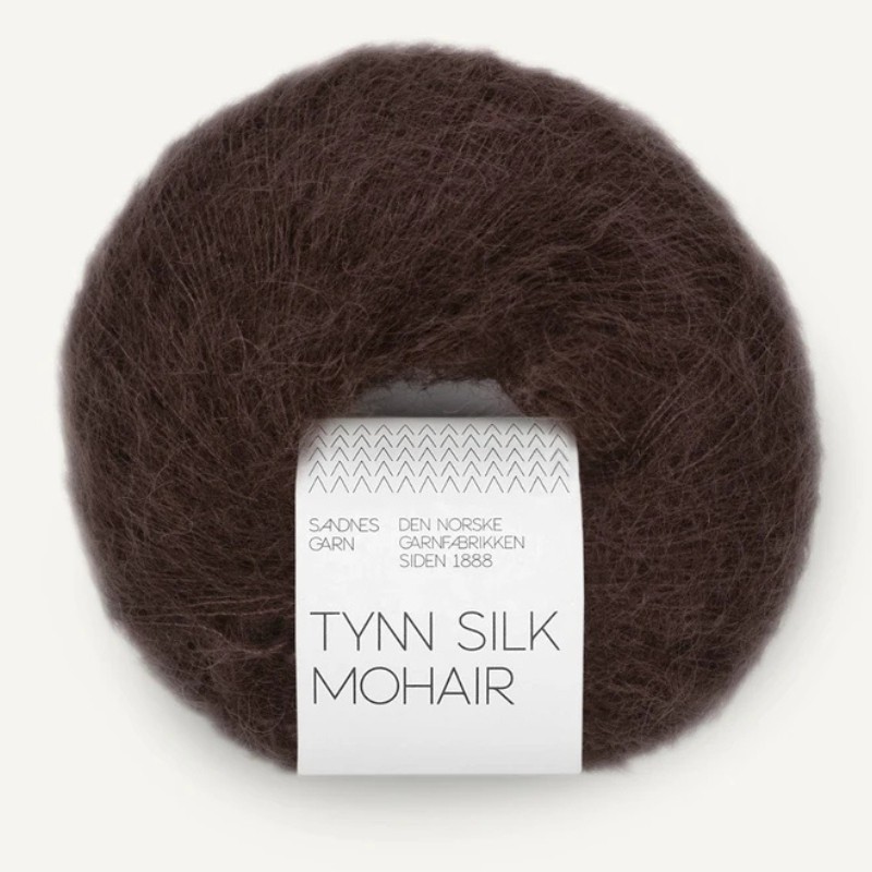 Sandnes Tynn Silk Mohair - Chocolate Plum 3591