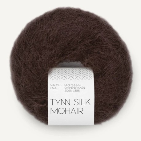 Sandnes Tynn Silk Mohair - Chocolate Plum 3591