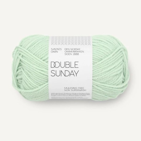 Sandnes Double Sunday - Mint Green 7911 [Preorder]