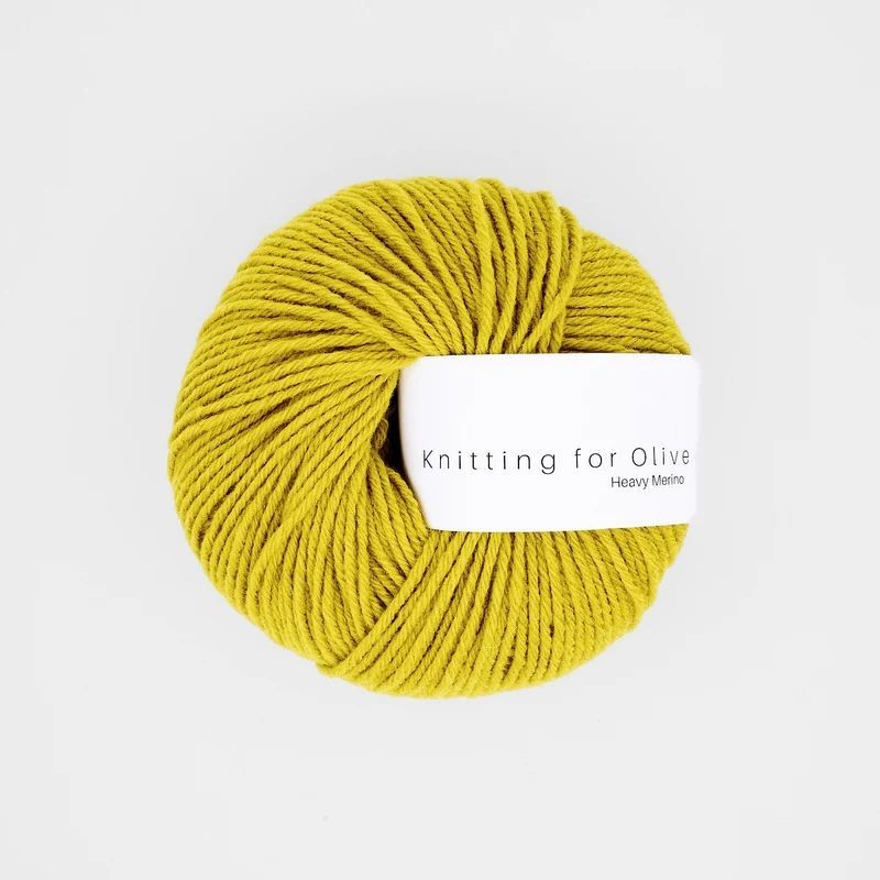 Knitting for Olive Heavy Merino Umami Yellow