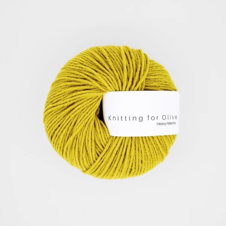 Knitting for Olive Heavy Merino Umami Yellow