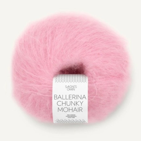 Sandnes Ballerina Chunky Mohair - Pink Lilac 4813 [Preorder]