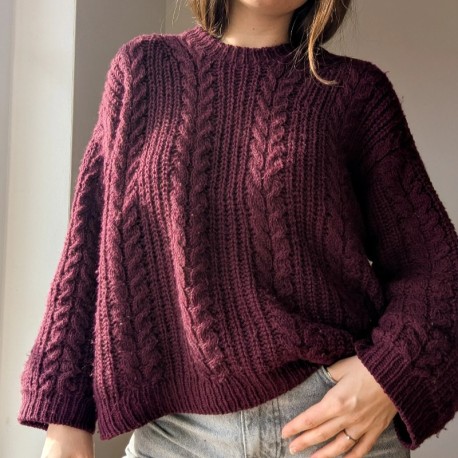 Ann.ka.thrin Cozycottagesweater Wollpaket