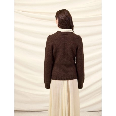 Sandnes 2602 3 Ember Cardigan Strickset