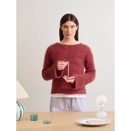 Sandnes 2602 4 Lyra Sweater Strickset