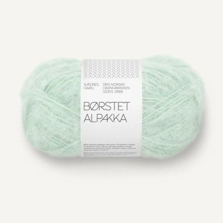 Sandnes Borstet Alpakka Mint Green 7911