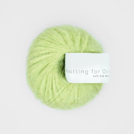 Knitting for Olive Soft Silk Mohair Lemongrass