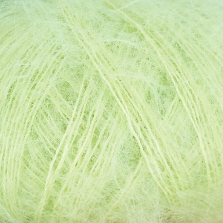 Knitting for Olive Soft Silk Mohair Lemongrass Detail