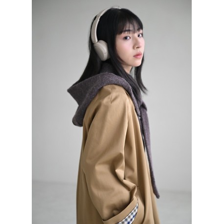 Irene Lin Avely Hood Wollpaket