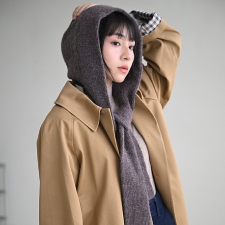 Irene Lin Avely Hood Wollpaket