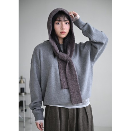 Irene Lin Avely Hood Wollpaket
