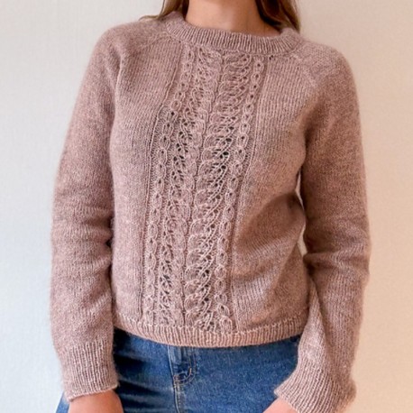 The Knit Purl Girl - Dahlia Sweater Englisch [Wollpaket]