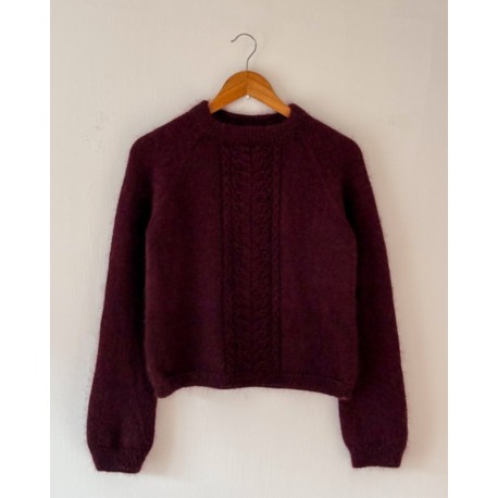 The Knit Purl Girl Dahlia Sweater Wollpaket