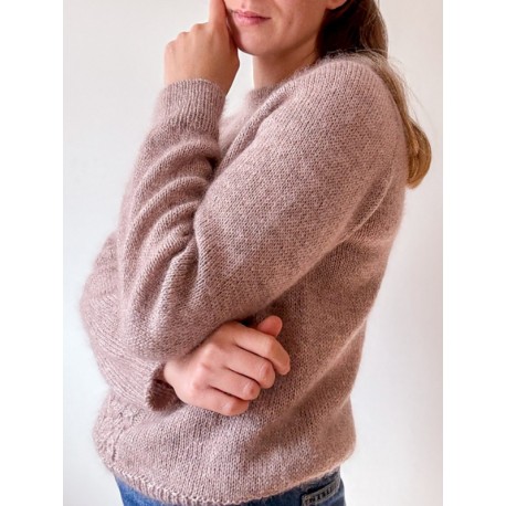 The Knit Purl Girl Dahlia Sweater Wollpaket
