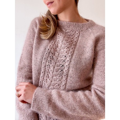 The Knit Purl Girl Dahlia Sweater Wollpaket