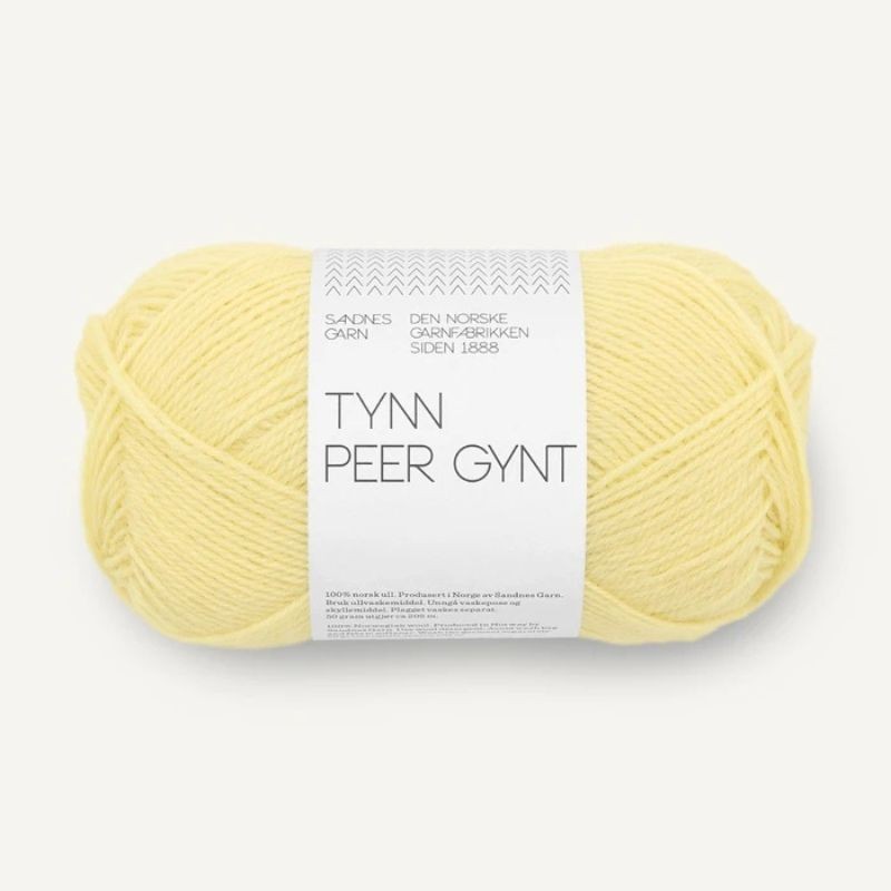 Sandnes Tynn Peer Gynt Lemonade 9602
