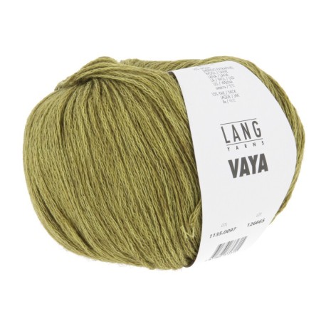 Lang Yarns Vaya - Olive hell 0097 [Preorder]