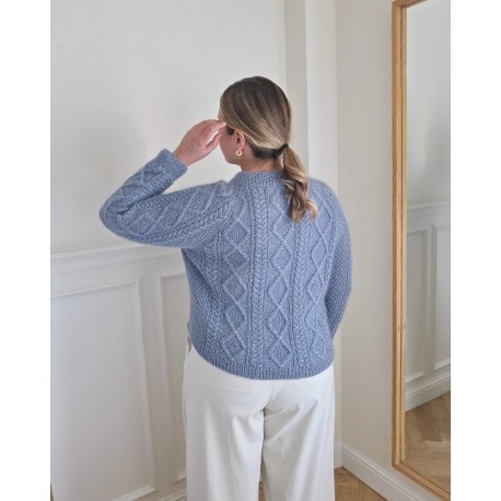 Sari N Book Club Raglan Pullover Englisch Wollpaket