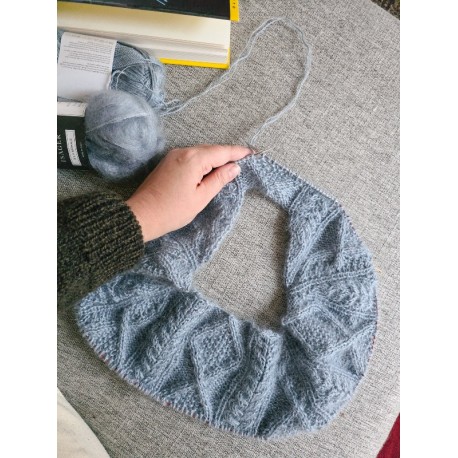 Sari N Book Club Raglan Pullover Englisch Wollpaket