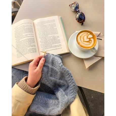 Sari N Book Club Raglan Pullover Englisch Wollpaket