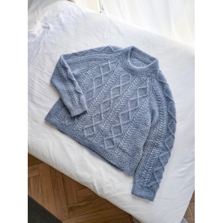 Sari N Book Club Raglan Pullover Englisch Wollpaket