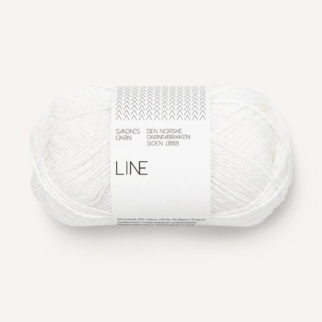 Sandnes Line True White 1001Preorder