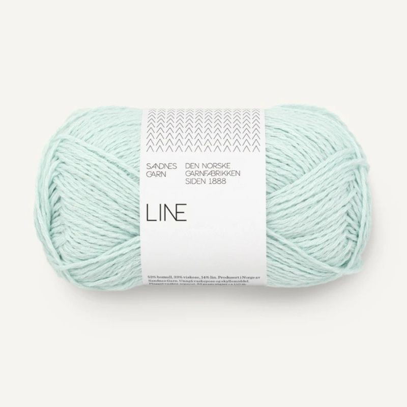 Sandnes Line Mint Green 7911 Preorder