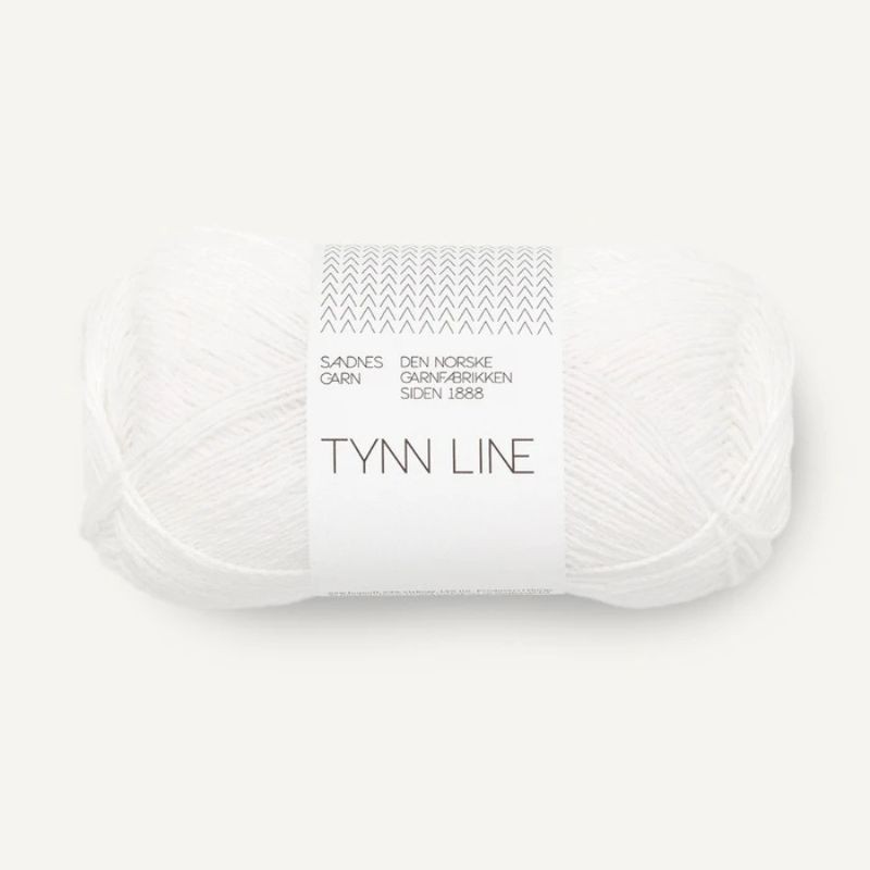 Sandnes Tynn LineTrue White 1001 Preorder
