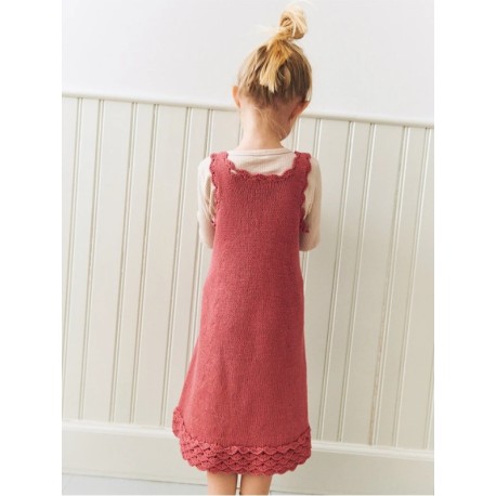 Sandnes 2603 1 Roselyn Dress Junior Strickset