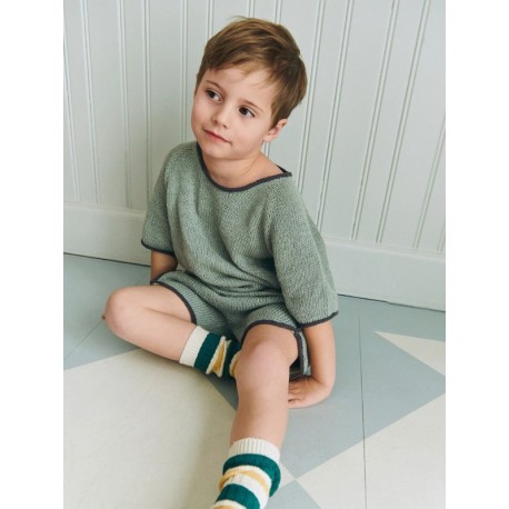 Sandnes 2603 2a Jonathan Tee Junior Strickset
