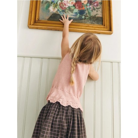 Sandnes 2603 3 Adeline Top Junior Strickset
