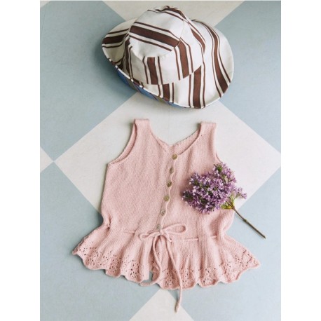 Sandnes 2603 3 Adeline Top Junior Strickset