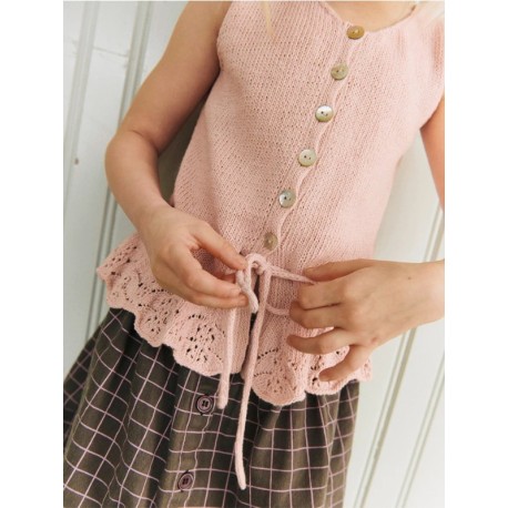 Sandnes 2603 3 Adeline Top Junior Strickset
