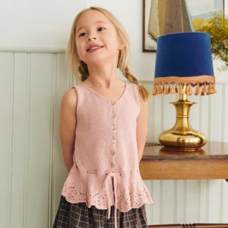 Sandnes 2603 3 Adeline Top Junior Strickset