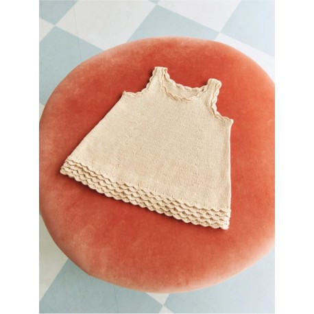 Sandnes 2603 4a Roselyn Singlet Junior Strickset